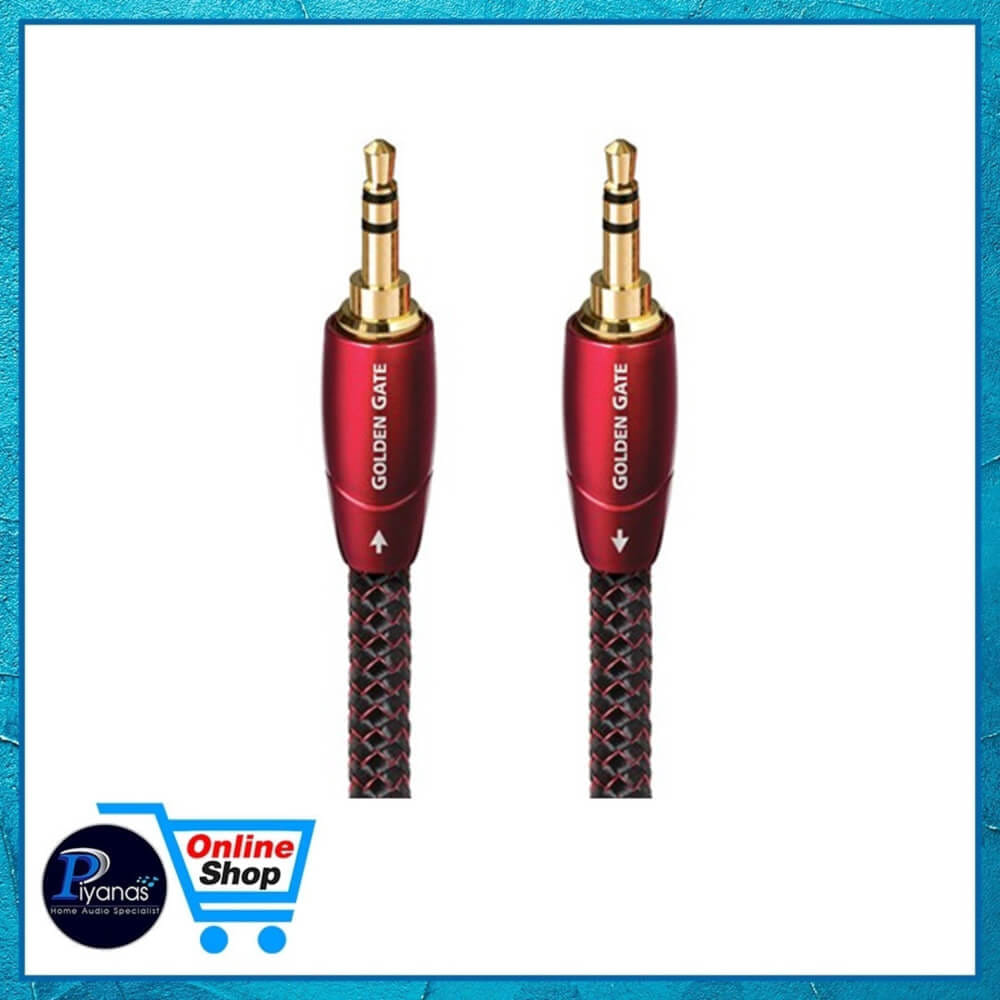 สายสัญญาณอนาล็อก AUDIOQUEST : GOLDEN GATE (MINI TO MINI) (2.0M)
